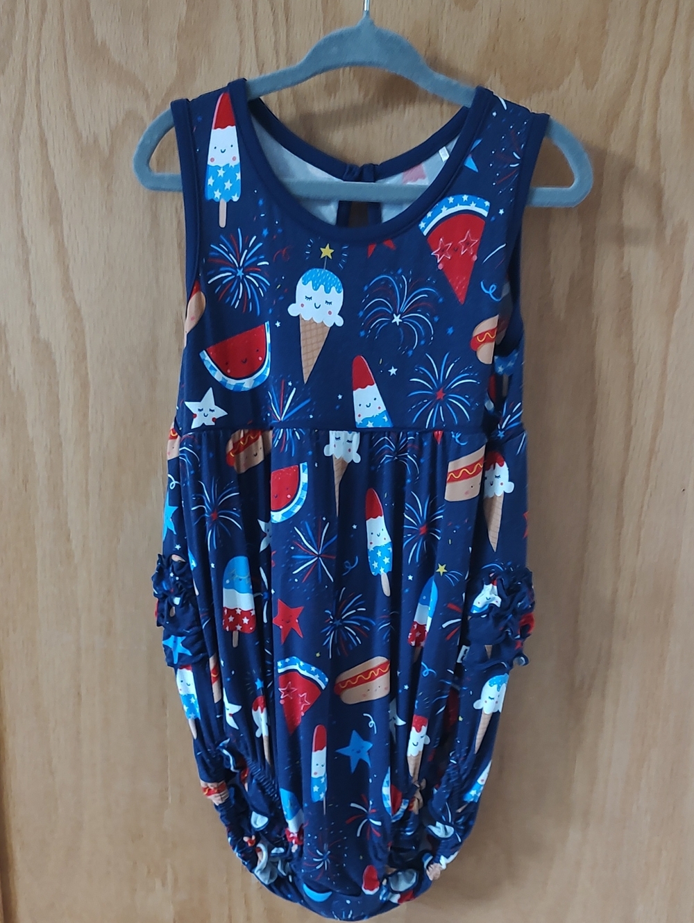Little Sleepies Bubble Romper. 3T